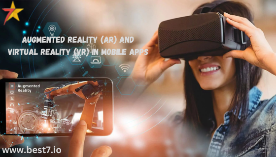 Augmented Reality (AR) and Virtual Reality (VR) in Mobile Apps