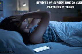 Effects of Screen Time on Sleep Patterns in Teens